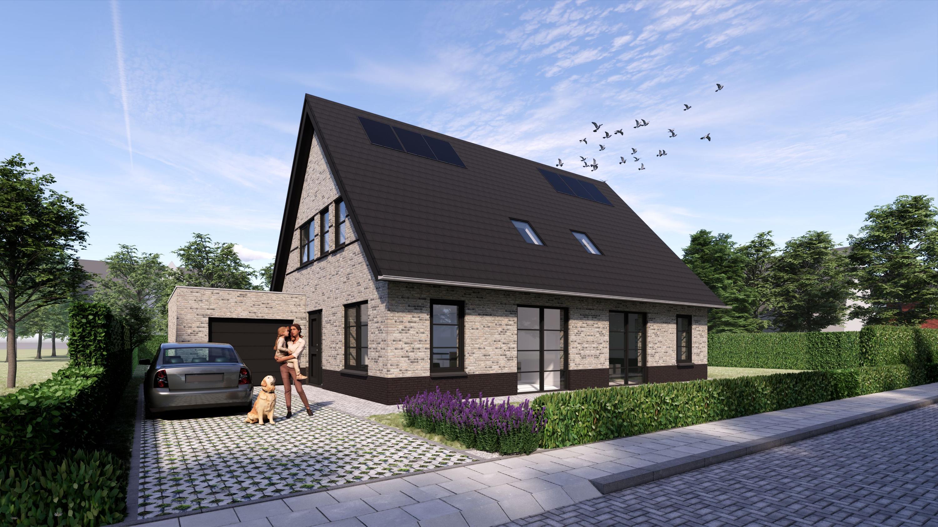 Twee-onder-een-kap woning (bouwnummer 8) in Oosterwolde gld