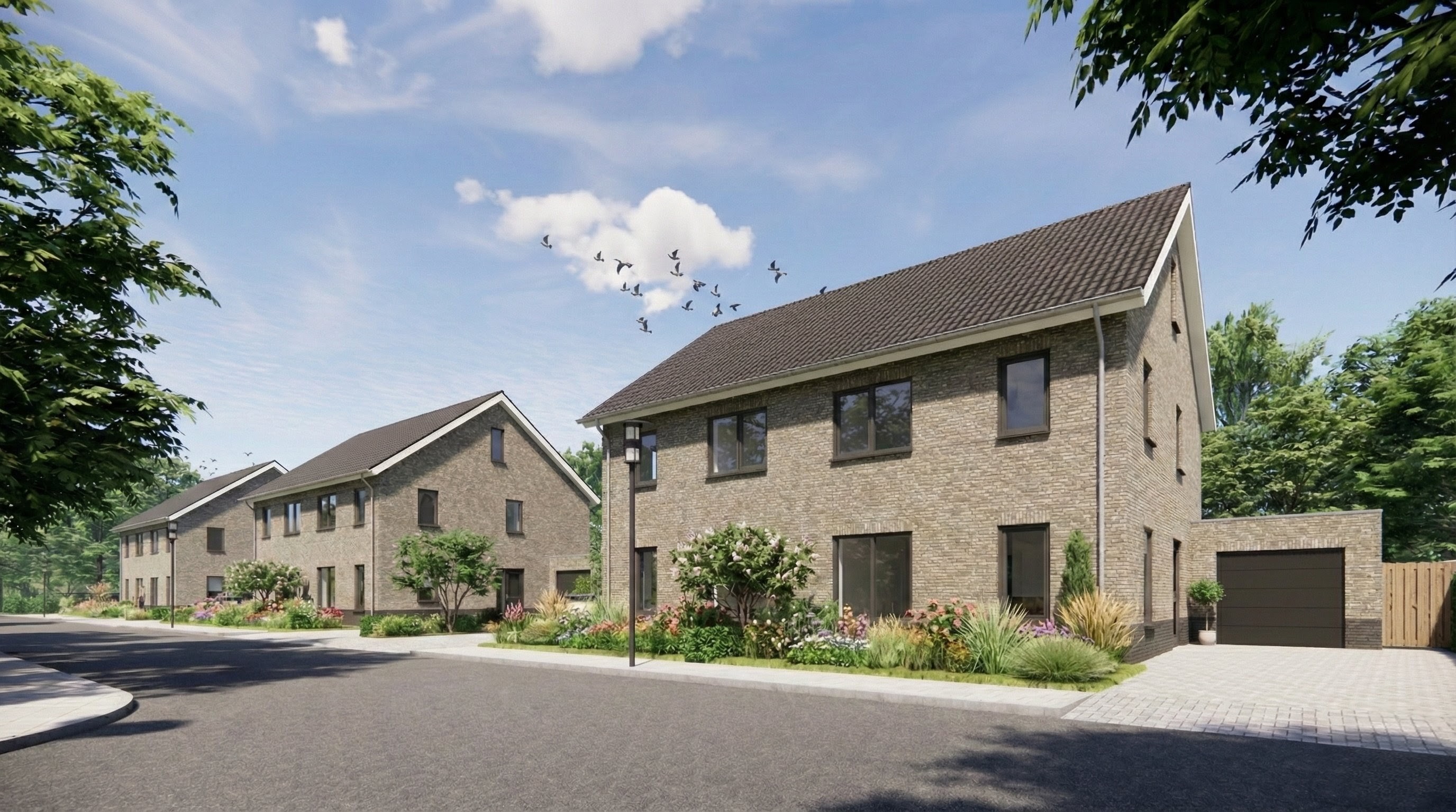 Twee-onder-een-kap woning (bouwnummer 4) in Oosterwolde gld